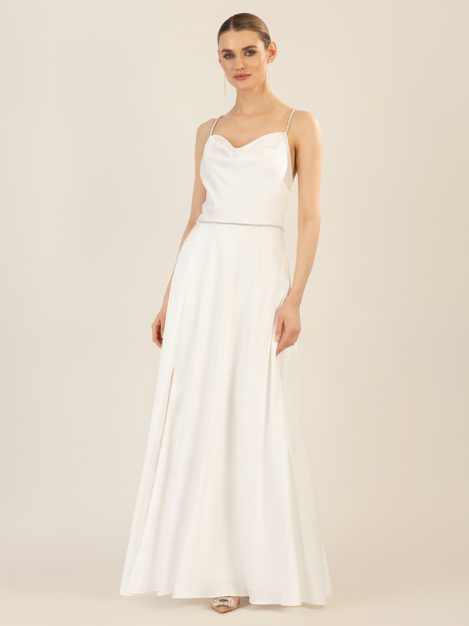 Apart Abendkleid aus mattschimmerndem Satin günstig online kaufen