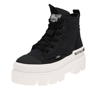 Buffalo RAVEN HI Schwarz Stiefelette Vegane Damen High-Top Sneaker