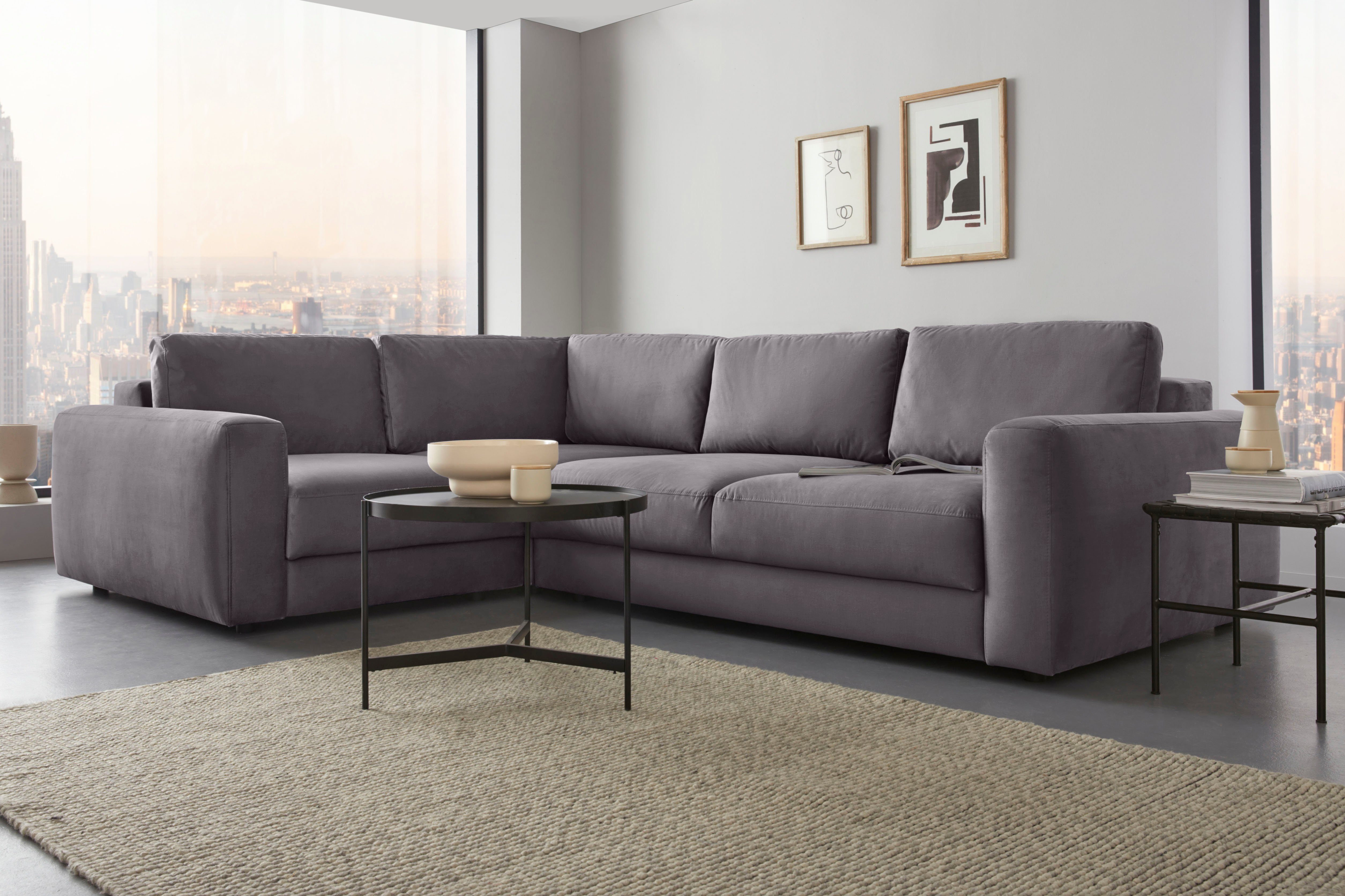 Places of Style Ecksofa Bloomfield, Breite günstig online kaufen