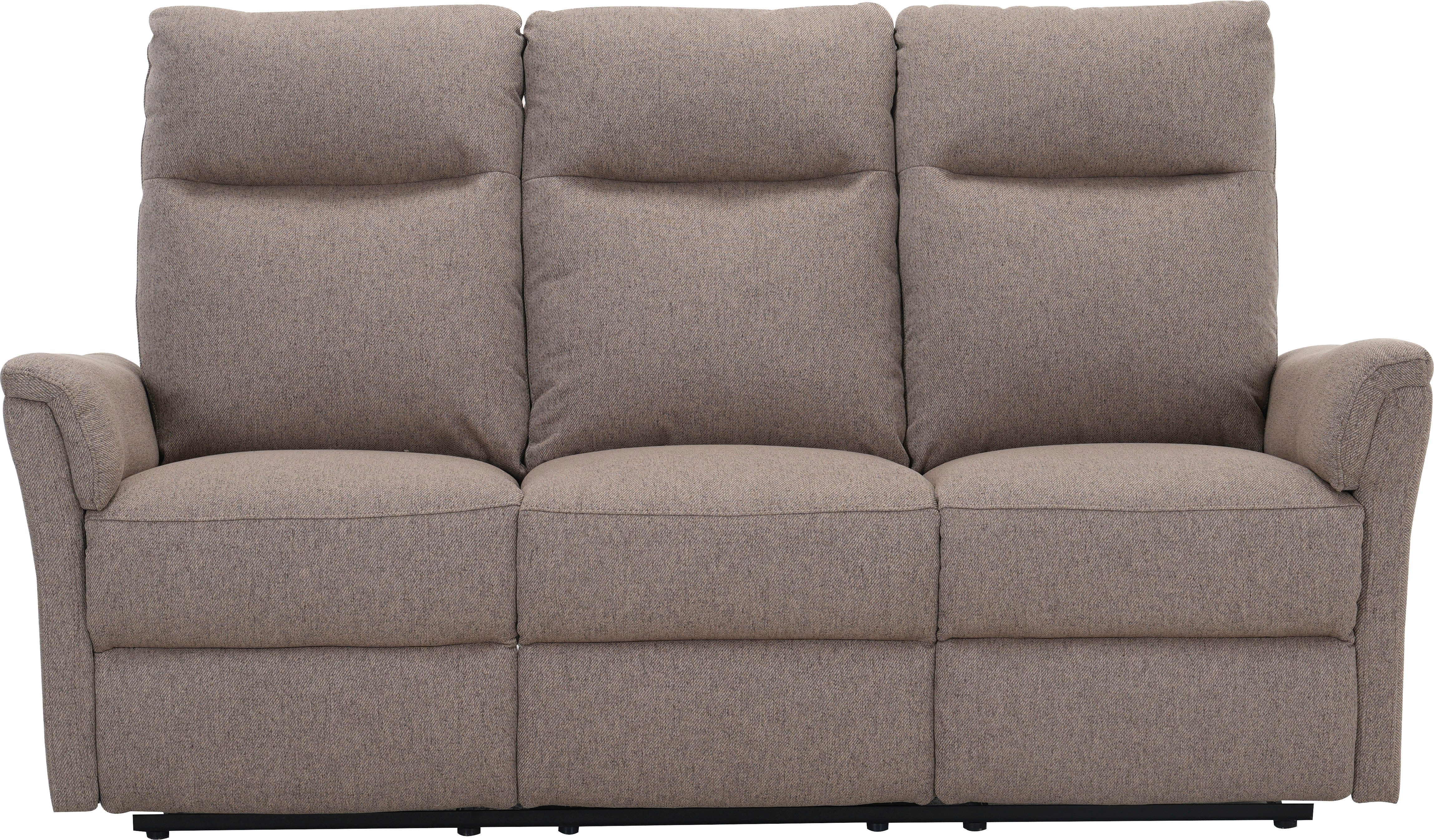 Home affaire 3-Sitzer FINNARA, 3-Sitzer,elelektrische Relaxfunktion in 2 Sitzen, USB A/C, Liegefunktion 105°-135°, Federkern