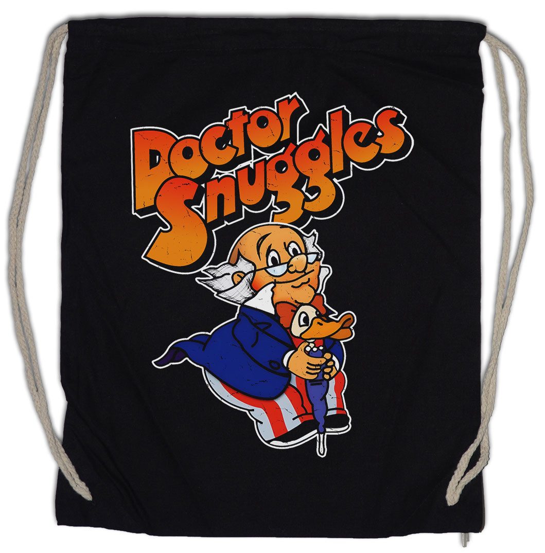 Turnbeutel Dr. Snuggles Turnbeutel Cartoon Comic Erfinder Inventor TV Series Show