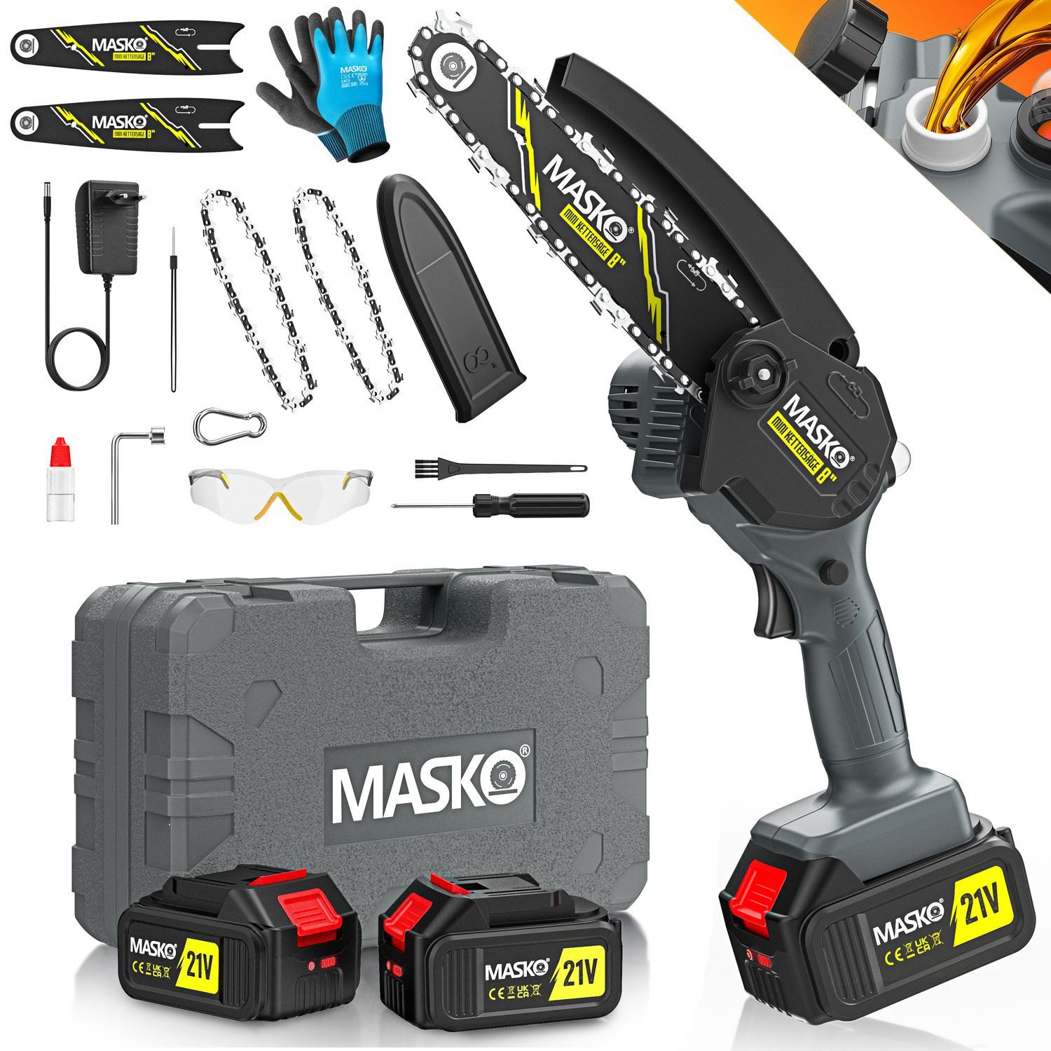 MASKO Akku-Kettensäge günstig online kaufen