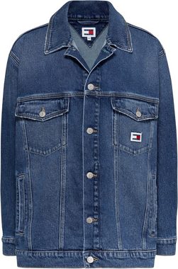 Tommy Jeans Curve Jeansjacke CRV OVR TRUCKER JACKET AH6158 mit Logoprägung