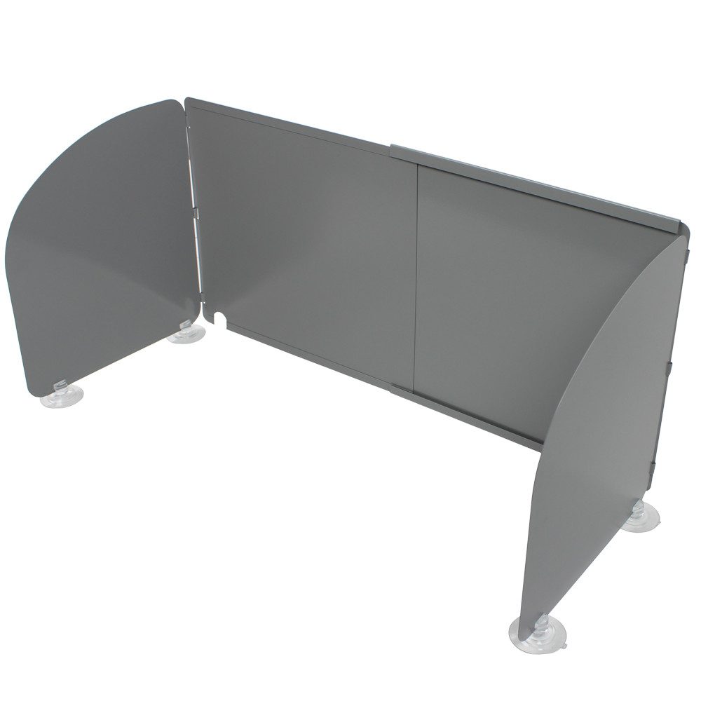 Frilight Grill-Windschutz Metall Windschutz Spritzschutz Gaskocher Gas Kochfeld Wohnmobil Boot