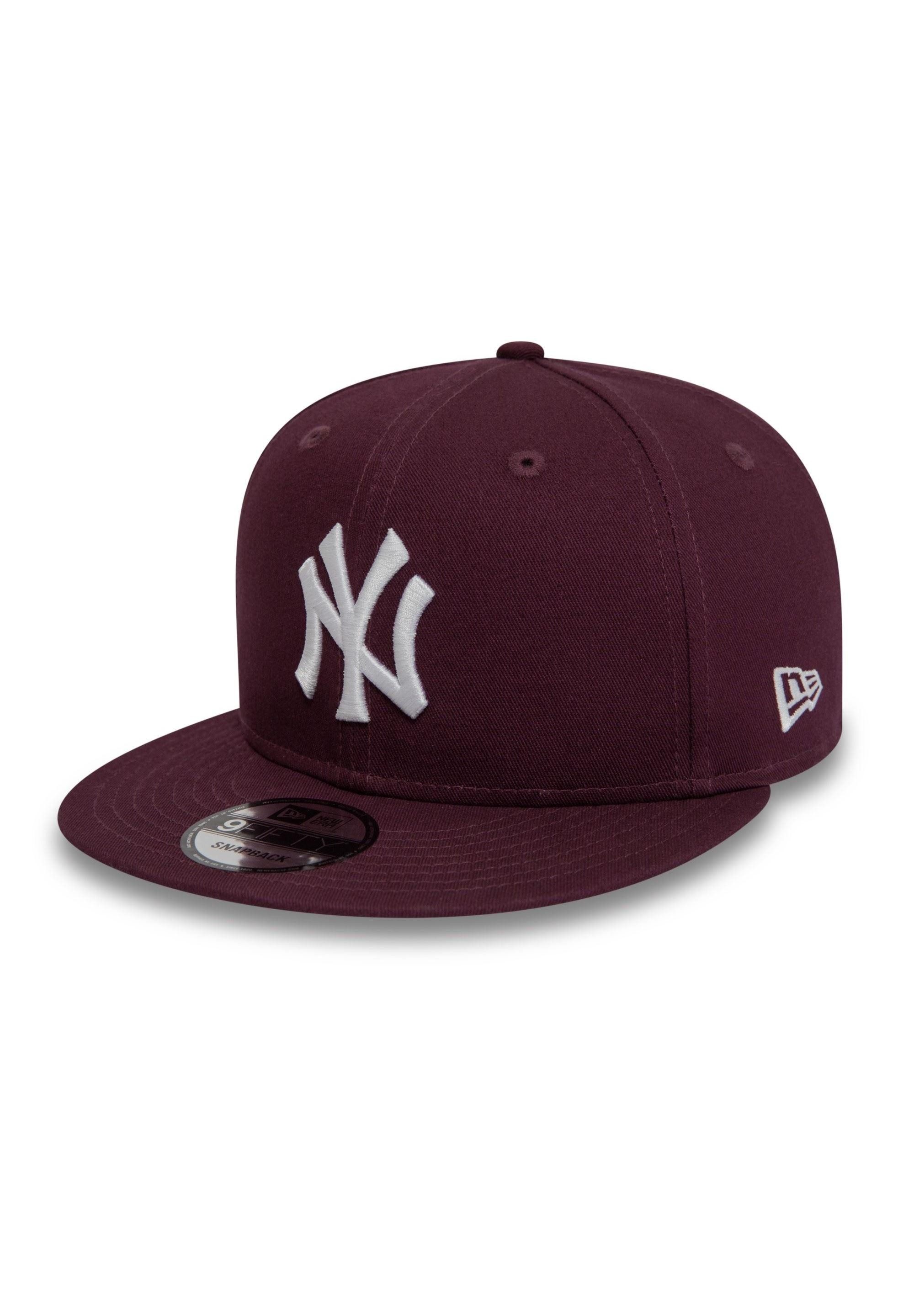 New Era Snapback Cap New York Yankees MLB Essentials Maroon 9Fifty Snapback günstig online kaufen