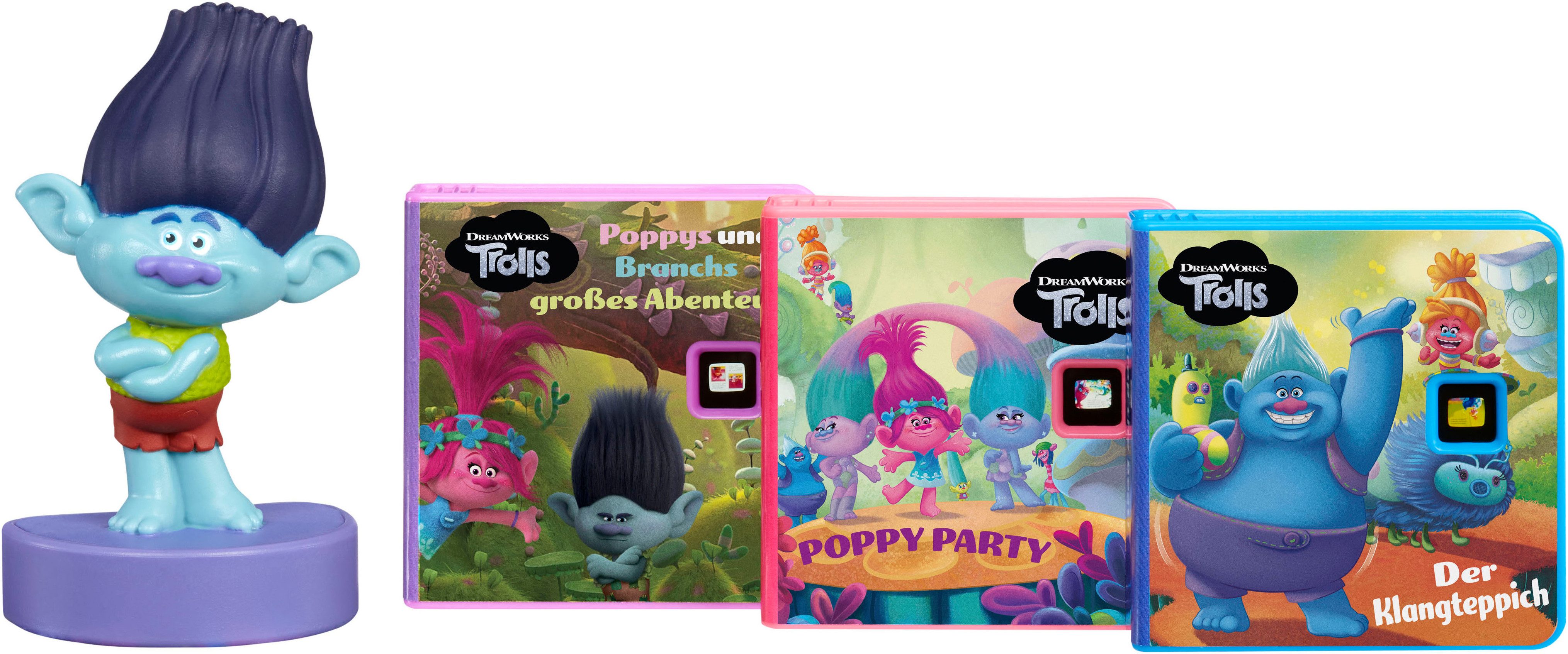 Little Tikes® Hörspielkassette Story Dream Machine, Trolls Kollektion, (Set, 4-St), passend für Story Dream Machine