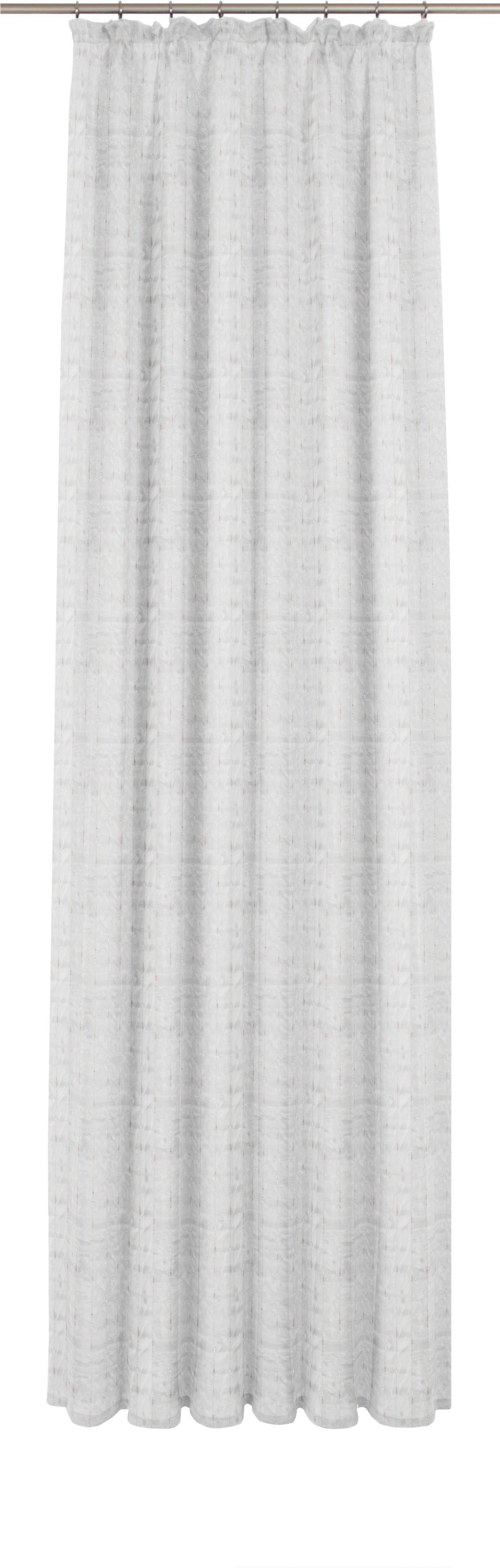 Store Voile, Patricia, Vorhang Wirth, Faltenband halbtransparent, (1 St),