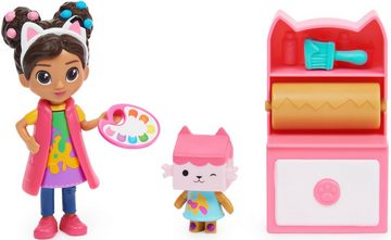 Spin Master Spielwelt Gabby's Dollhouse - Cat-tivity Pack – Bastelset mit Baby Box, Art Studio