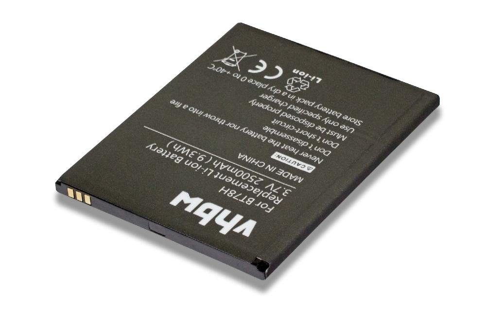 vhbw Ersatz für BT78H für Smartphone-Akku Li-Polymer 2500 mAh (3,8 V)