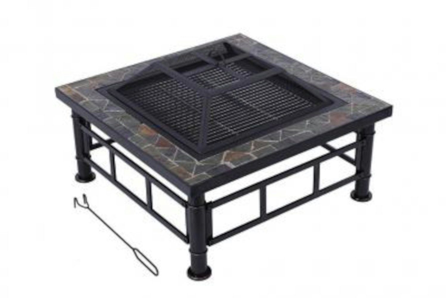 Chefgastro Holzkohlegrill »FREEWAYRICKYKAMIN Holzkohlegrill, aus