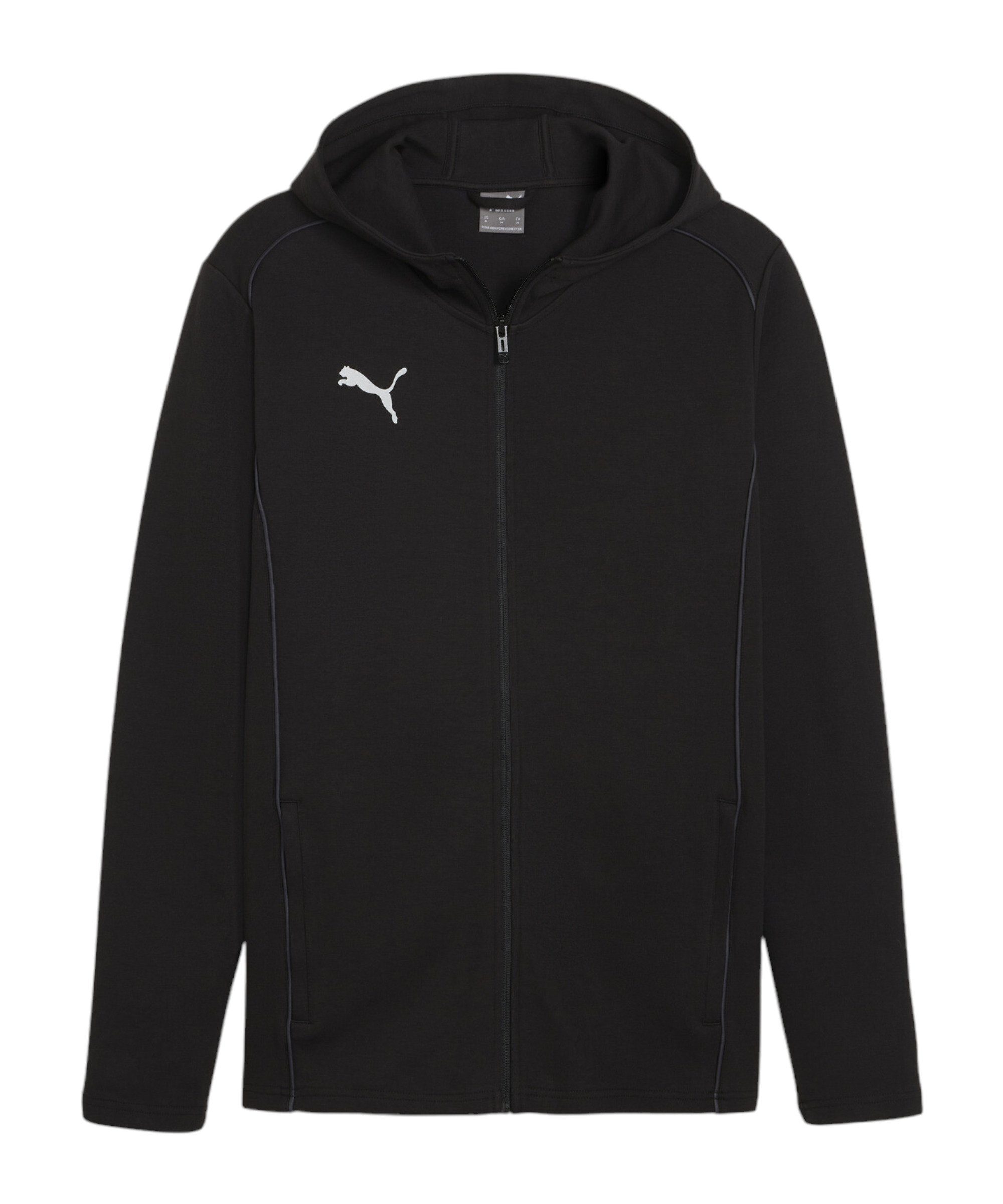 PUMA Sweatjacke PUMA teamFINAL Casuals Kapuzenjacke Baumwolle