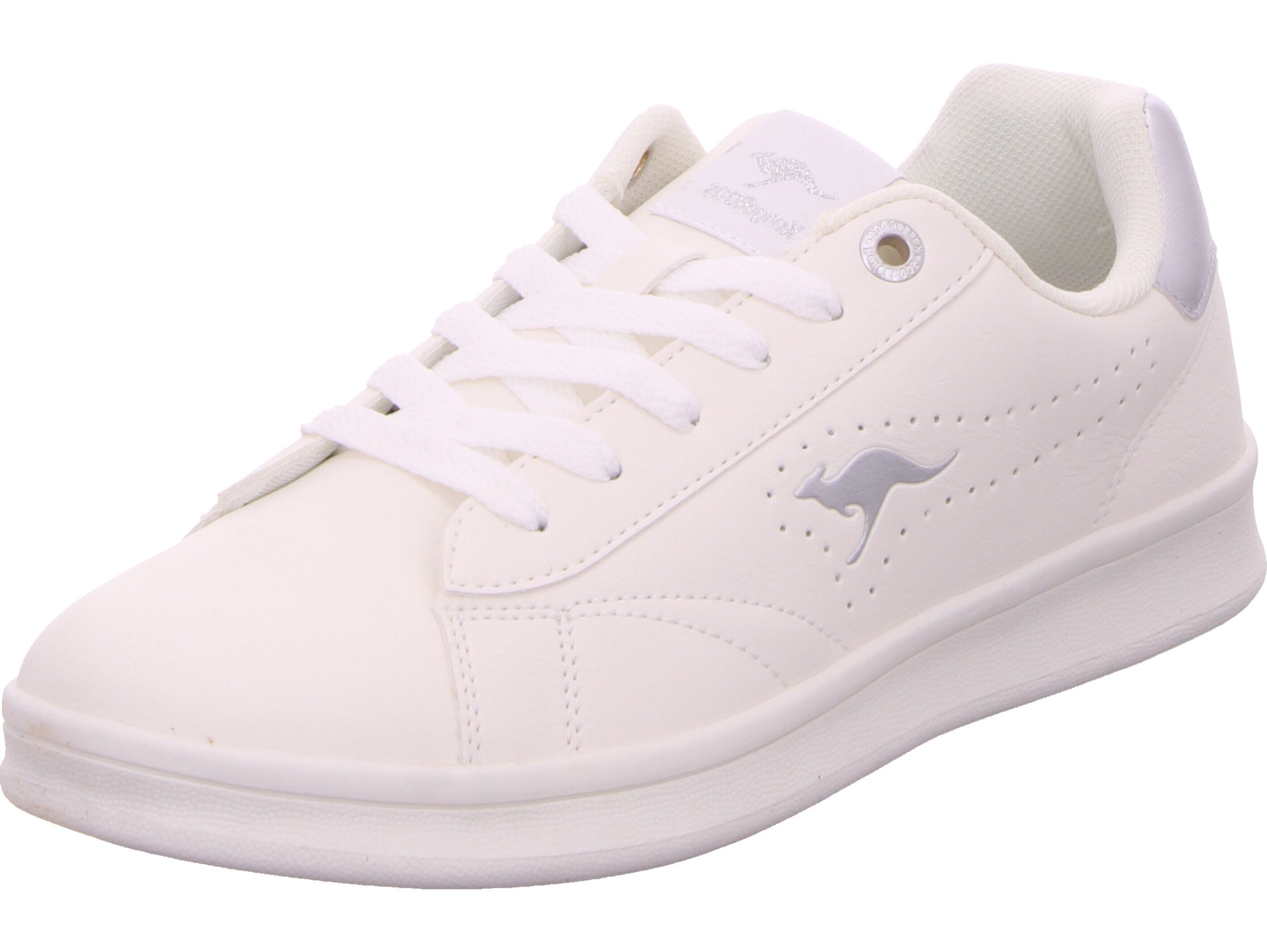 KangaROOS K-Ten Adore, Zapatillas Mujer, 0500 White Jet Black, 36