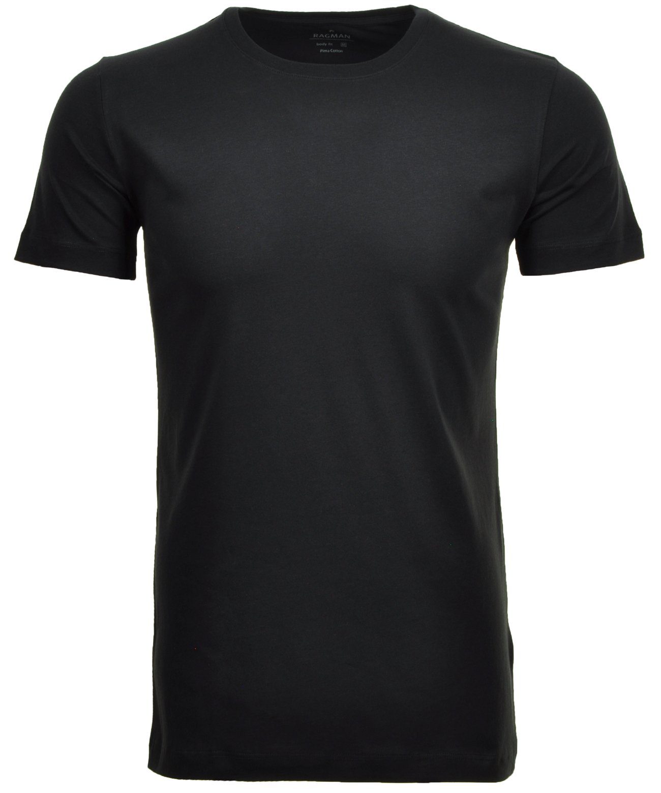 (Packung) T-Shirt Schwarz RAGMAN