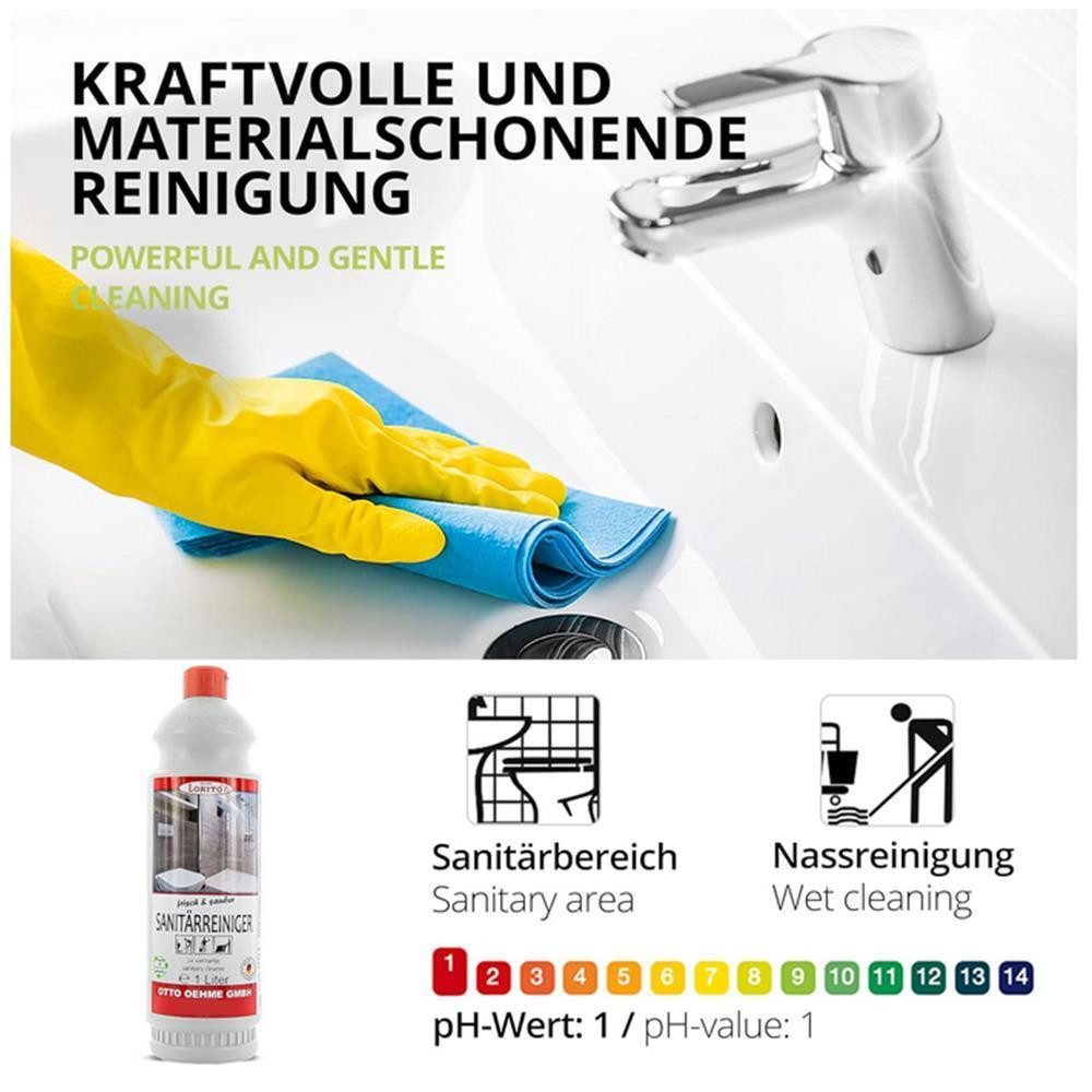 Lorito frisch und sauber Sanitärreiniger 1 Liter Kalklöser