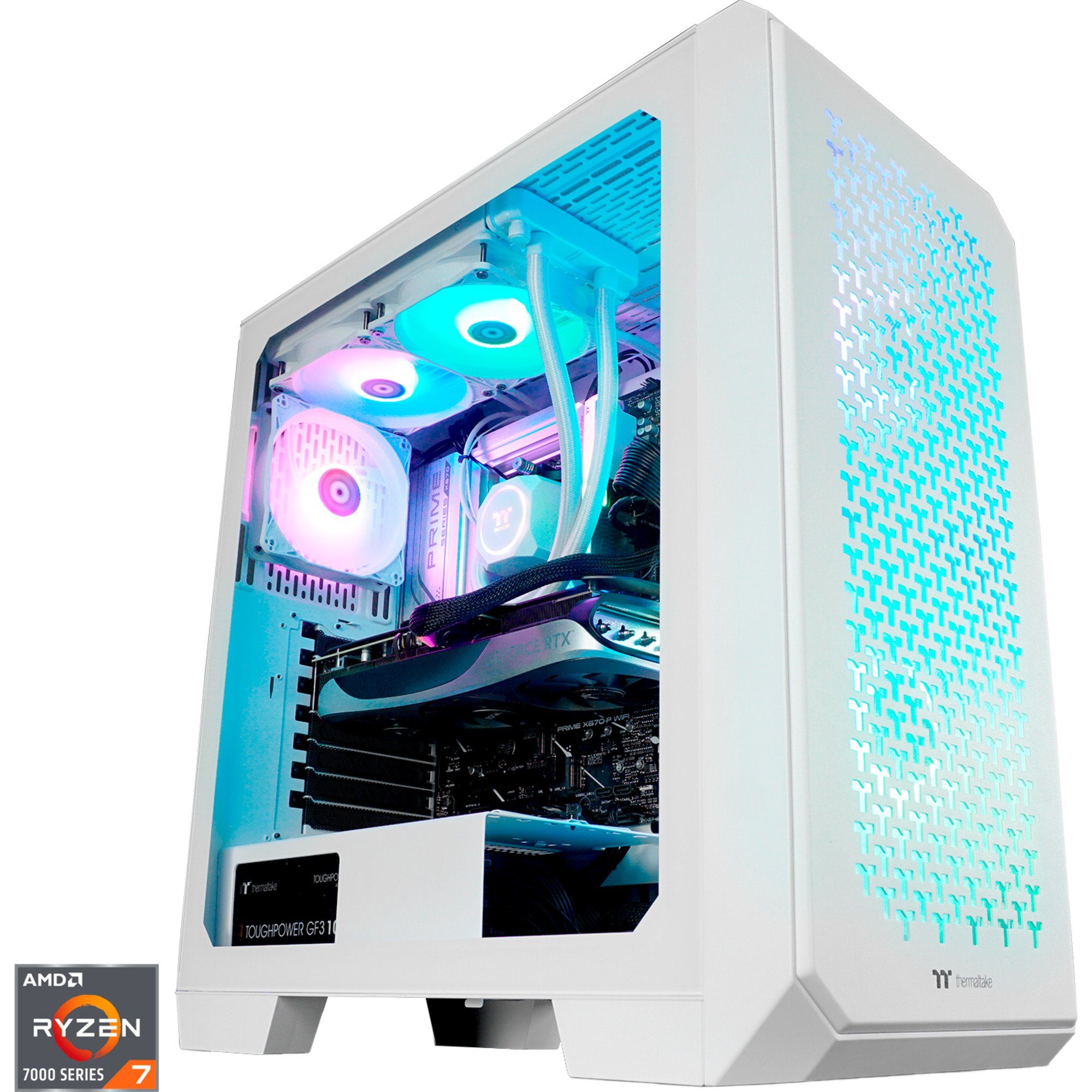 Thermaltake Tethys Snow PC (Zen 4 (Raphael)