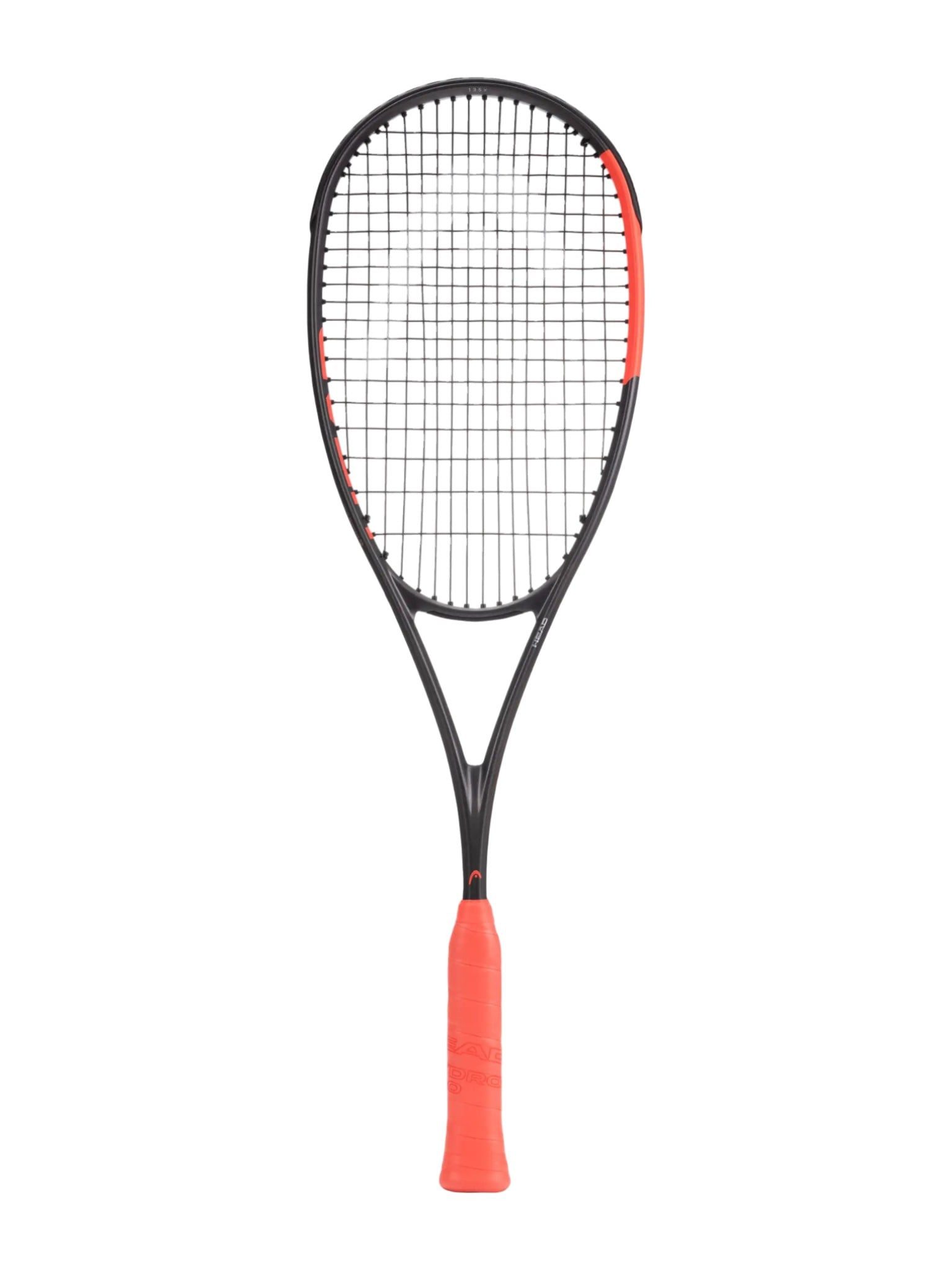 Head Squashschläger Radical 135 X (135g/kopflastig) 2026 graphitgrau/orange - besaitet