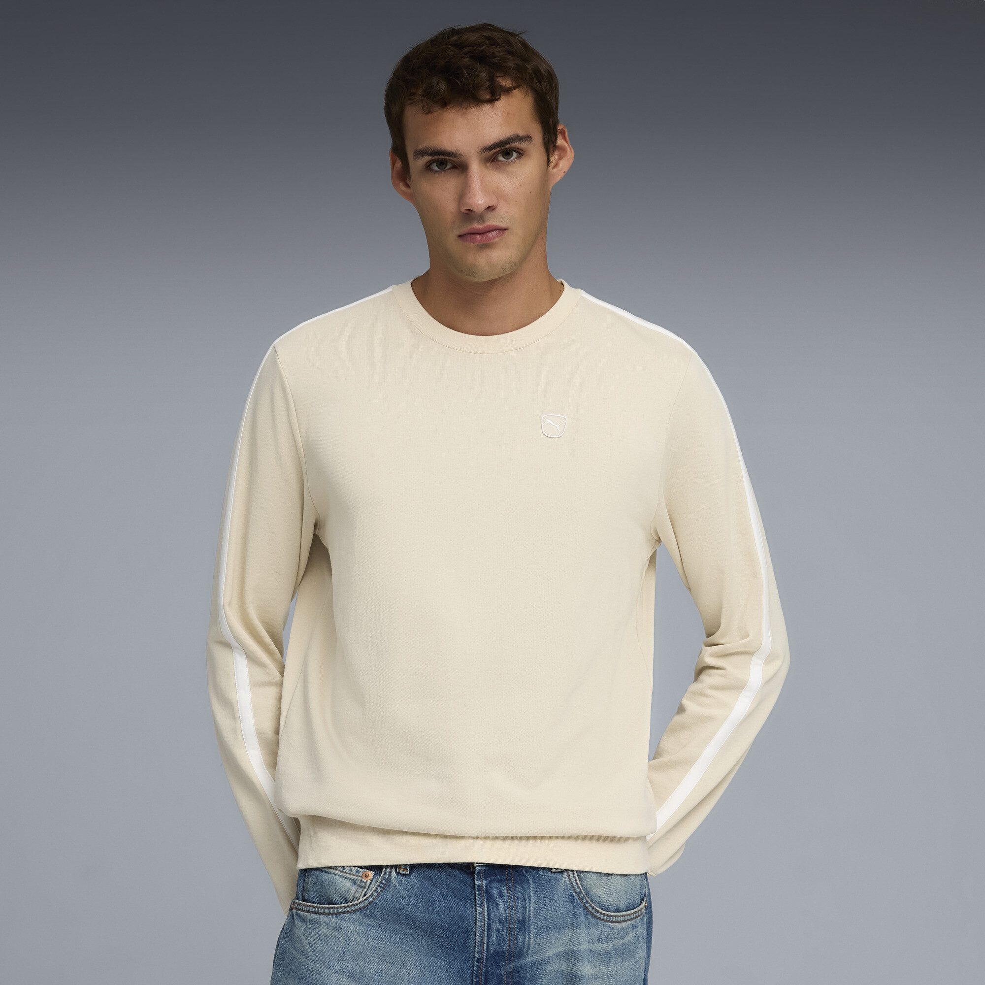 PUMA Sweatshirt Essentials Elevated Sweatshirt mit Rundhalsausschnitt Herre günstig online kaufen