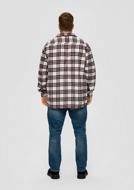 s.Oliver Langarmhemd Relaxed: Overshirt aus Baumwolle