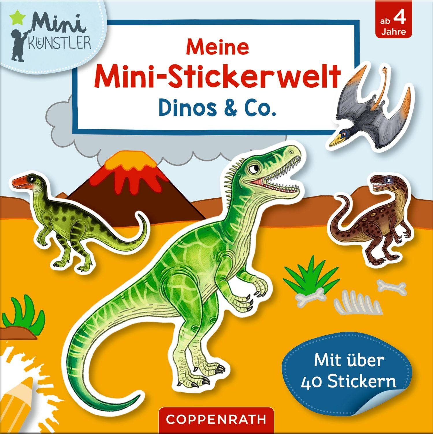 Sticker Meine Mini-Stickerwelt - Dinos & Co.