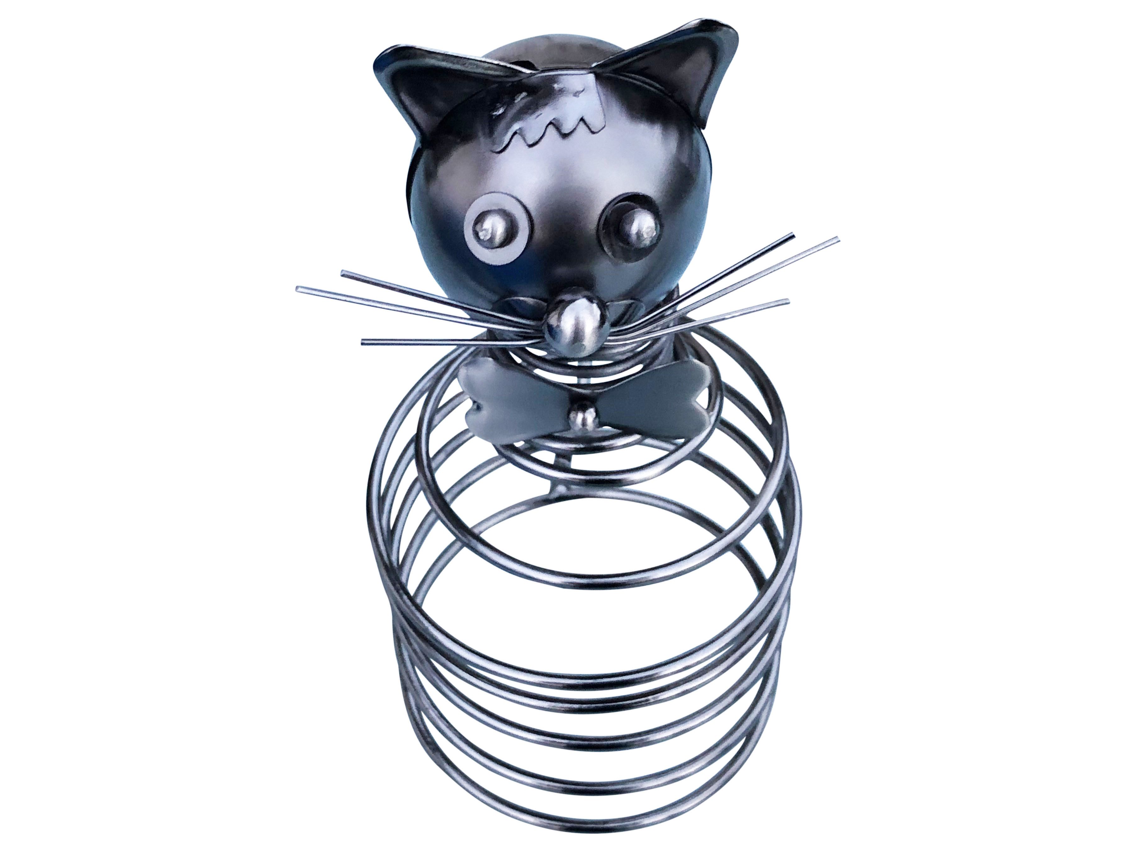 eXODA Weinflaschenhalter Katze aus Metall, (1x günstig online kaufen