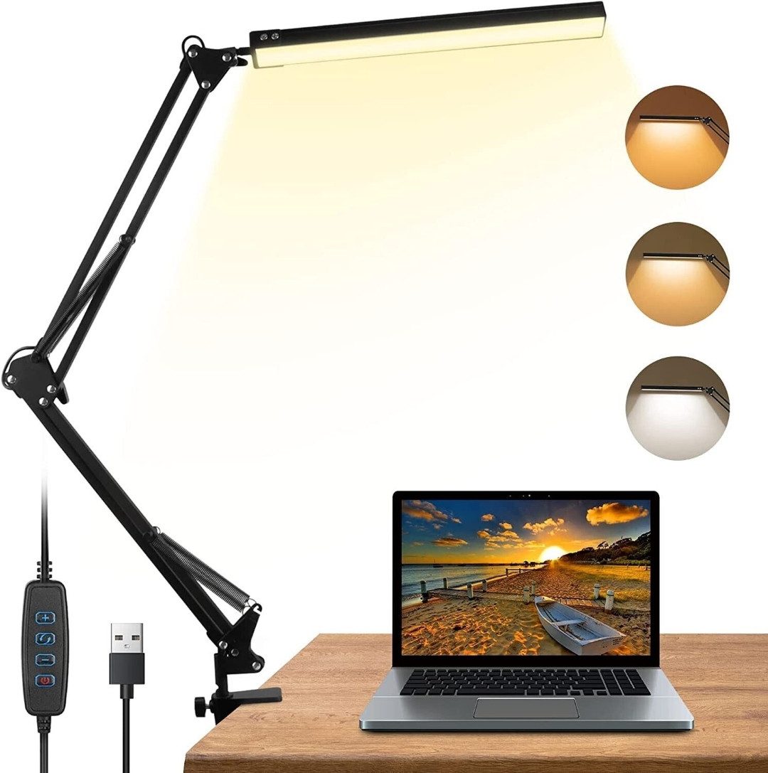 LA CUTE LED Schreibtischlampe LED-Schreibtischlampe USB-Stromversorgung günstig online kaufen