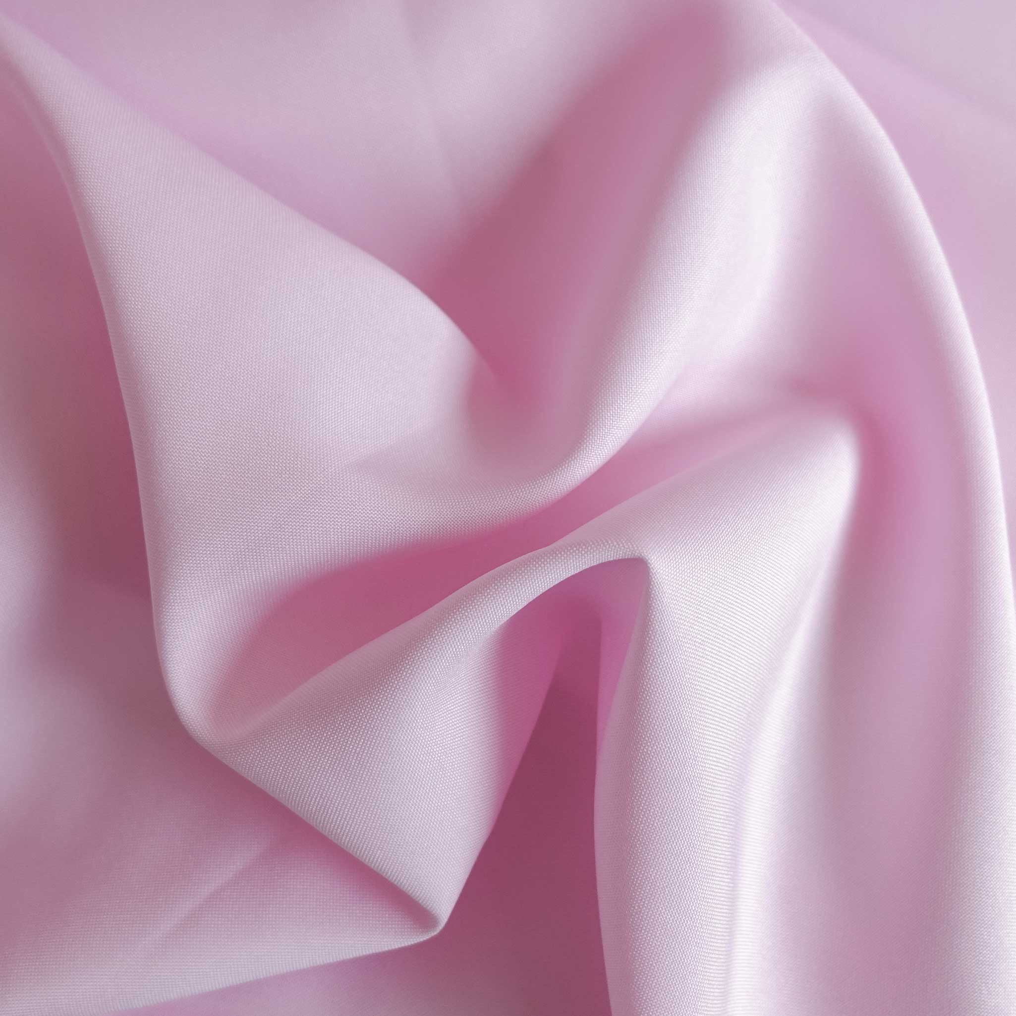 maDDma Stoff Burlington-Stoff ab 1m x 150cm breit Polyesterstoff Allroundstoff, rosa