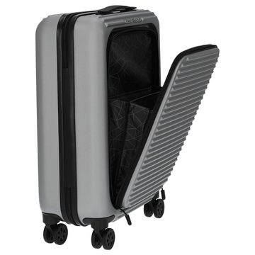 Mandarina Duck Trolley Tank Case - 4-Rollen-Trolley mit Fronttasche 55 cm, 4 Rollen