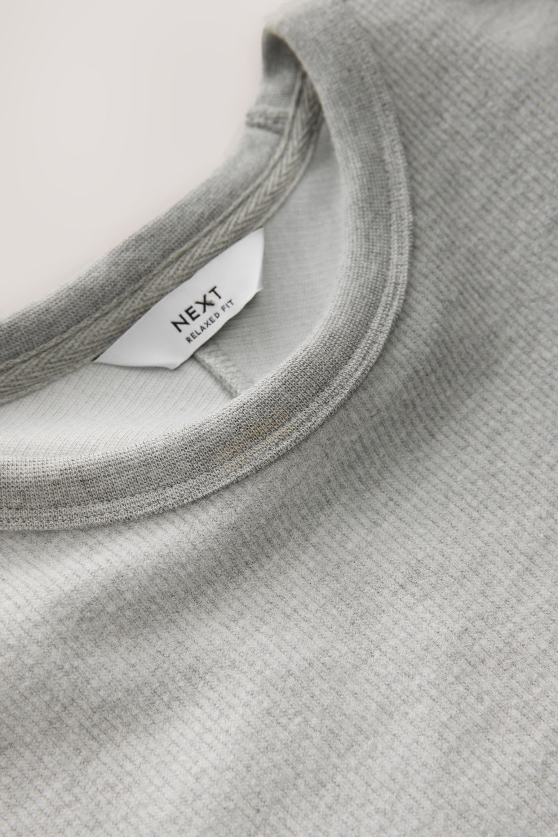 Next Langarmshirt Geripptes, gemütliches Langarmshirt (1-tlg) günstig online kaufen