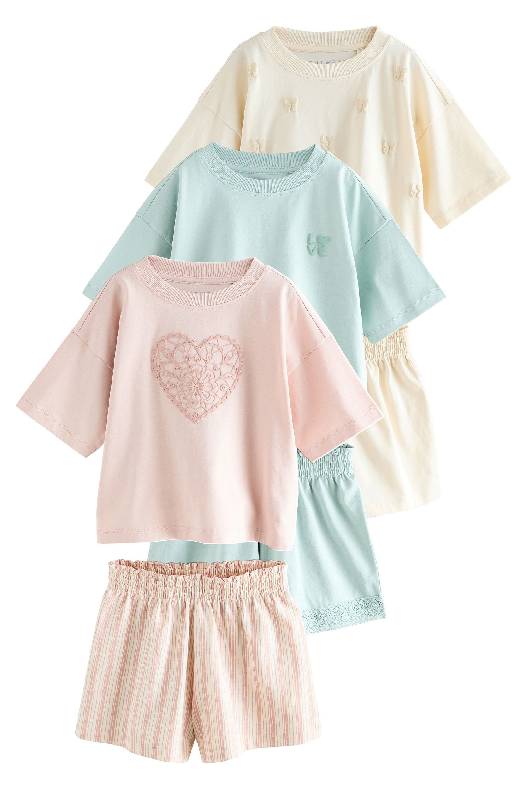 Pyjama Pyjamas im 3-Pack
