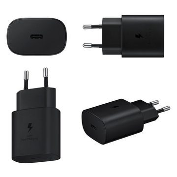 GreenHec Adapter für Samsung Galaxy Ladekabel Kabel Netzteil Fast USB-Ladegerät (25W 1m USB C)