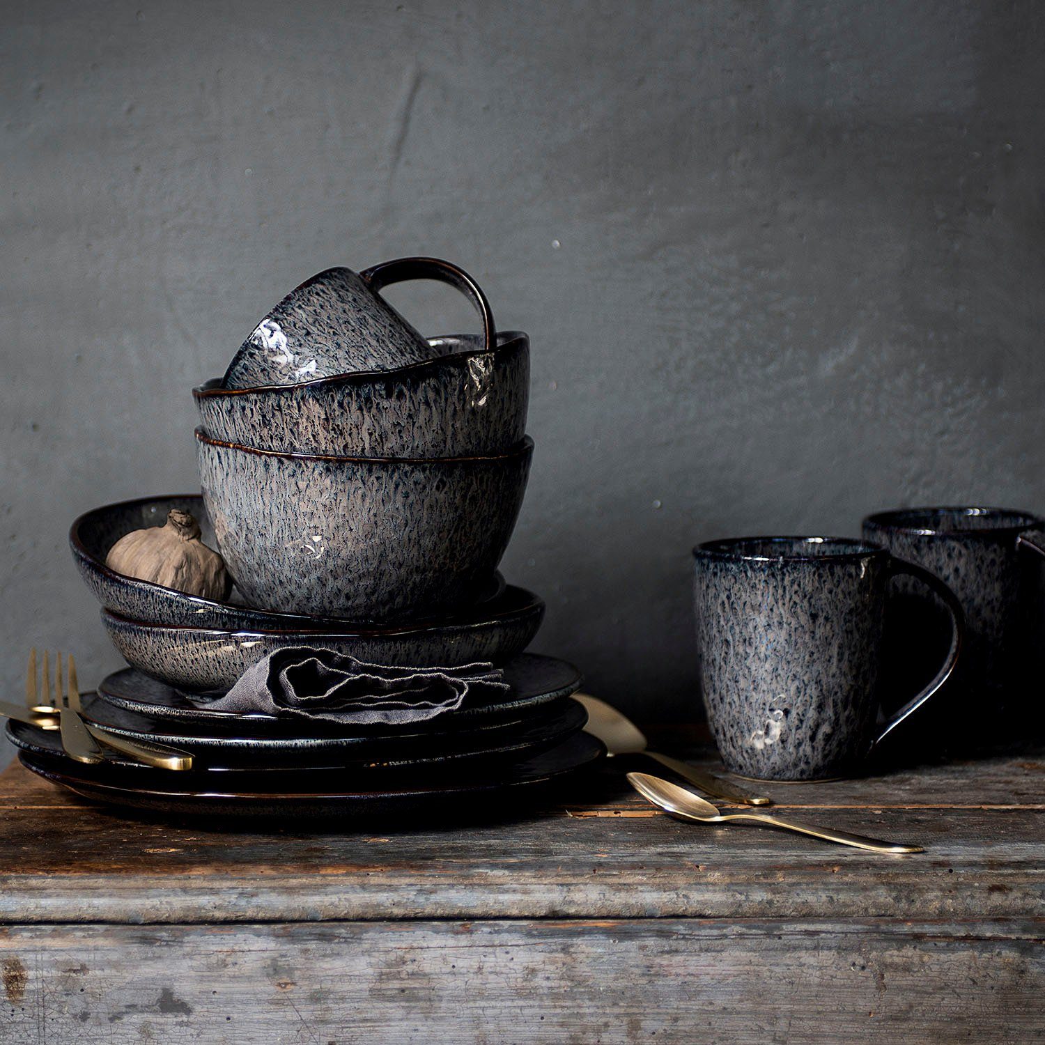 LEONARDO Suppenteller Matera, (6 St), Teller Set, Ø 21 cm