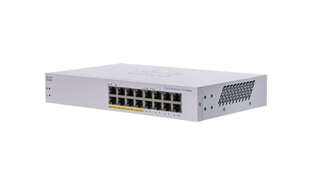 Cisco Cisco CBS110-16PP-EU Netzwerk-Switch
