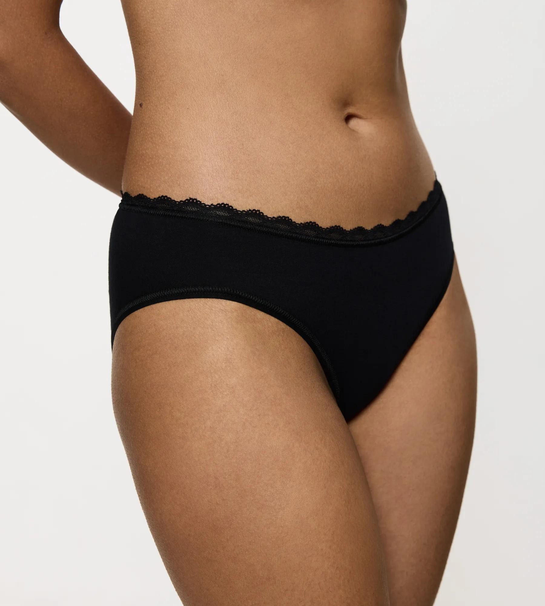 Triumph Tai-Slip Feel Of Cotton (2er Pack) weich, ohne Seitennaht, schmales Spitzenband – Bild 4 von 5