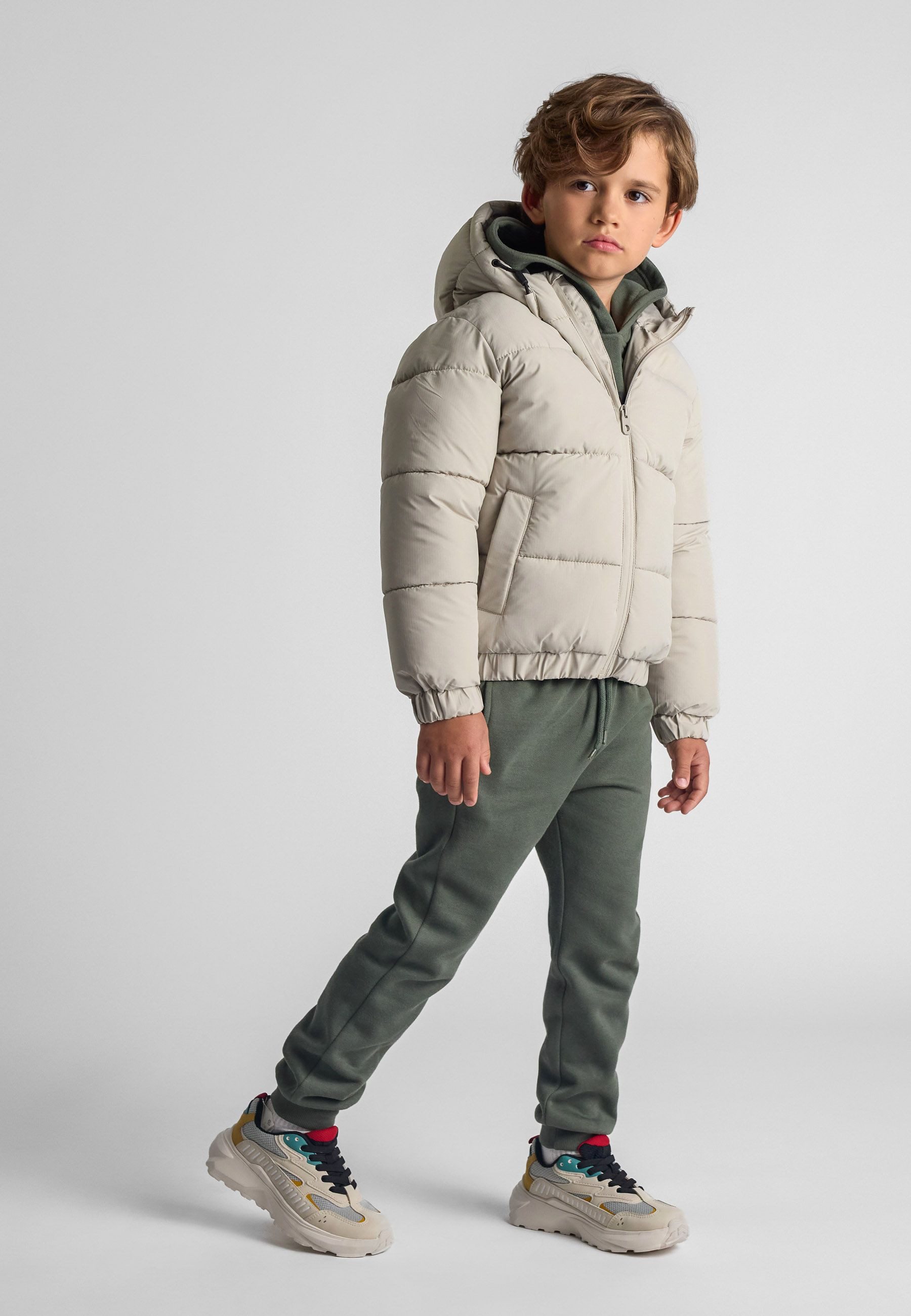 MINOTI Winterjacke Jacke aus Ripstop-Stoff  (2y-14y) trendiger Aufnäher am günstig online kaufen