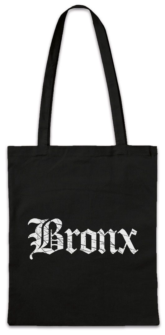 Urban Backwoods Beuteltasche Urban Backwoods Bronx A Stofftasche Ghetto Gang East South Bronx Rap (1-tlg), Hip Hop New York