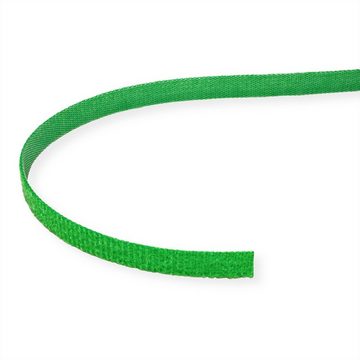 VALUE Kabelbinder Klettband auf Rolle, 10mm