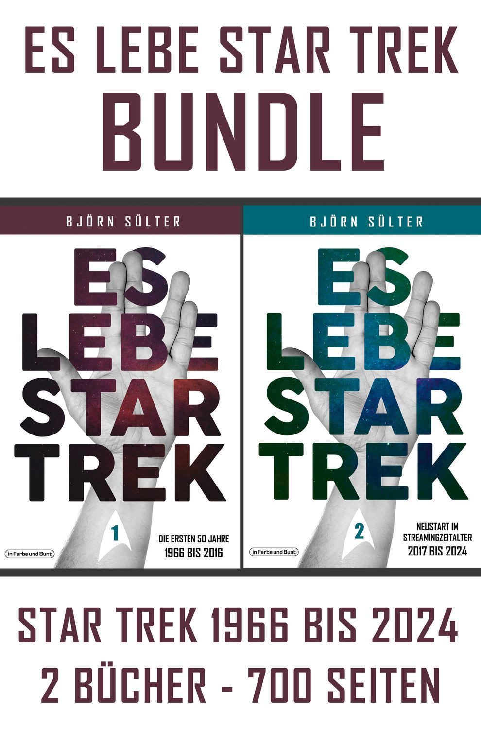 Es lebe Star Trek - Bundle (Band 1 und 2) / Björn Sülter