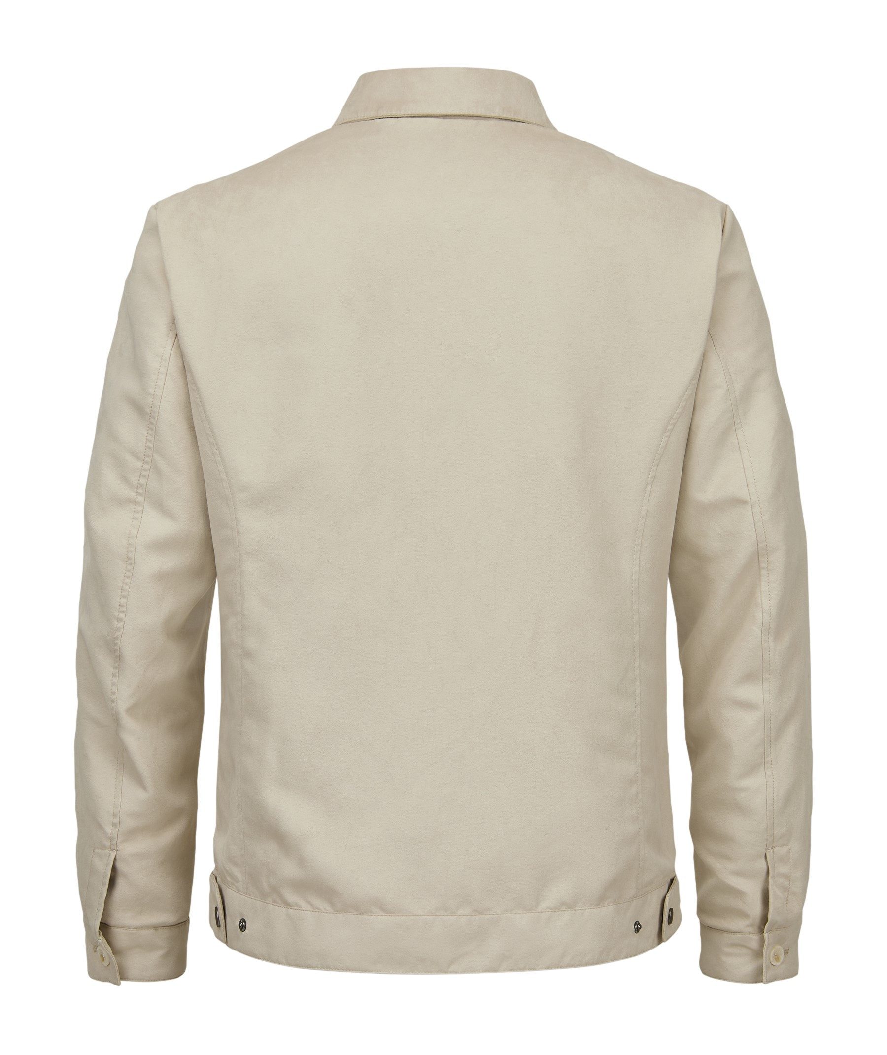 Milestone Hemdjacke MSDixon Edelvelours aus Polyester, atmungsaktiv und wasserabweisend