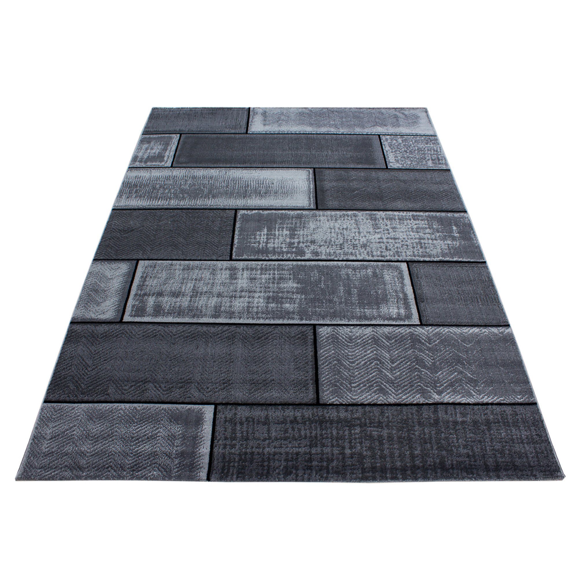 Stilvoll Günstig Teppich Teppich für den Flur oder Küche Steindesign, Läufer, Höhe: 6 mm