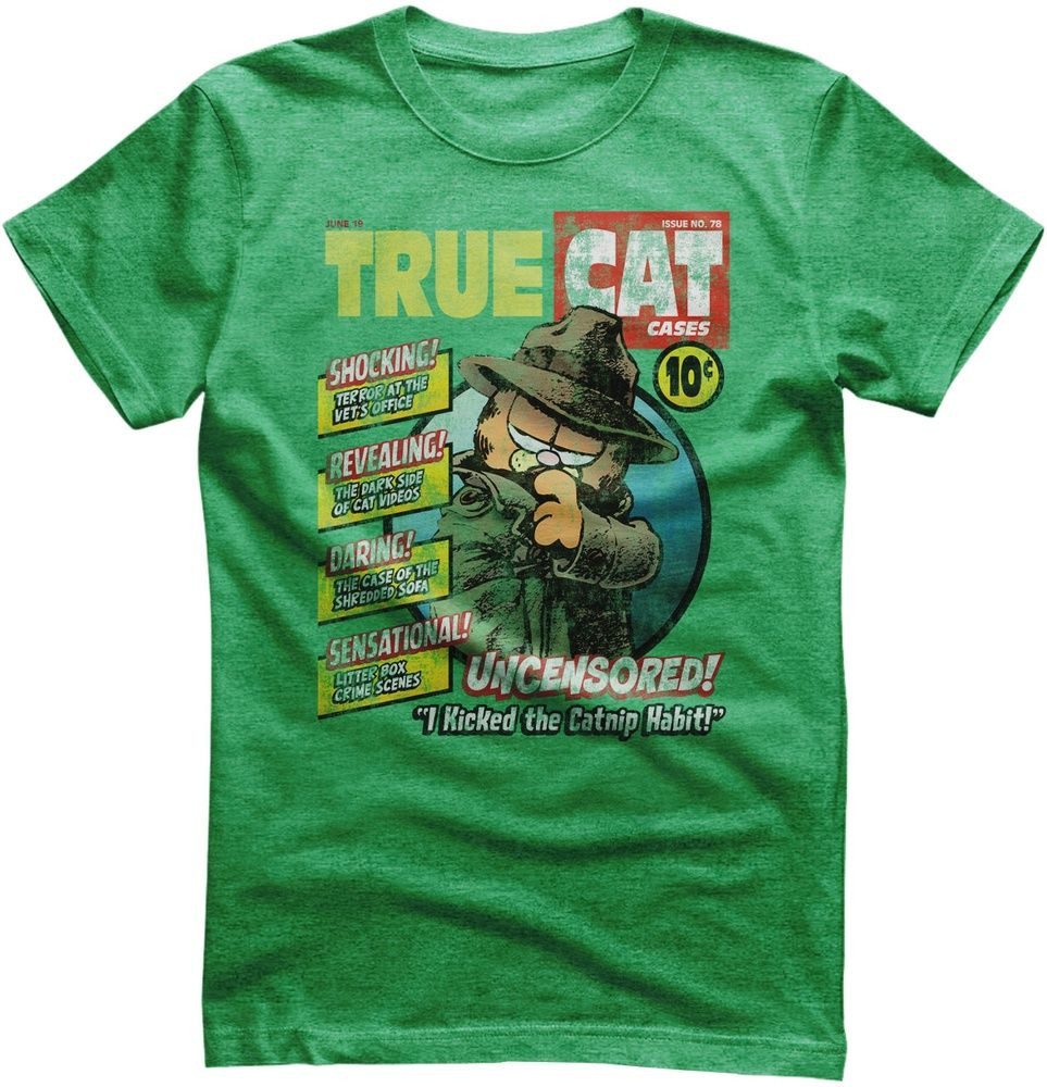 Garfield T-Shirt True Cat Cases Cover T-Shirt