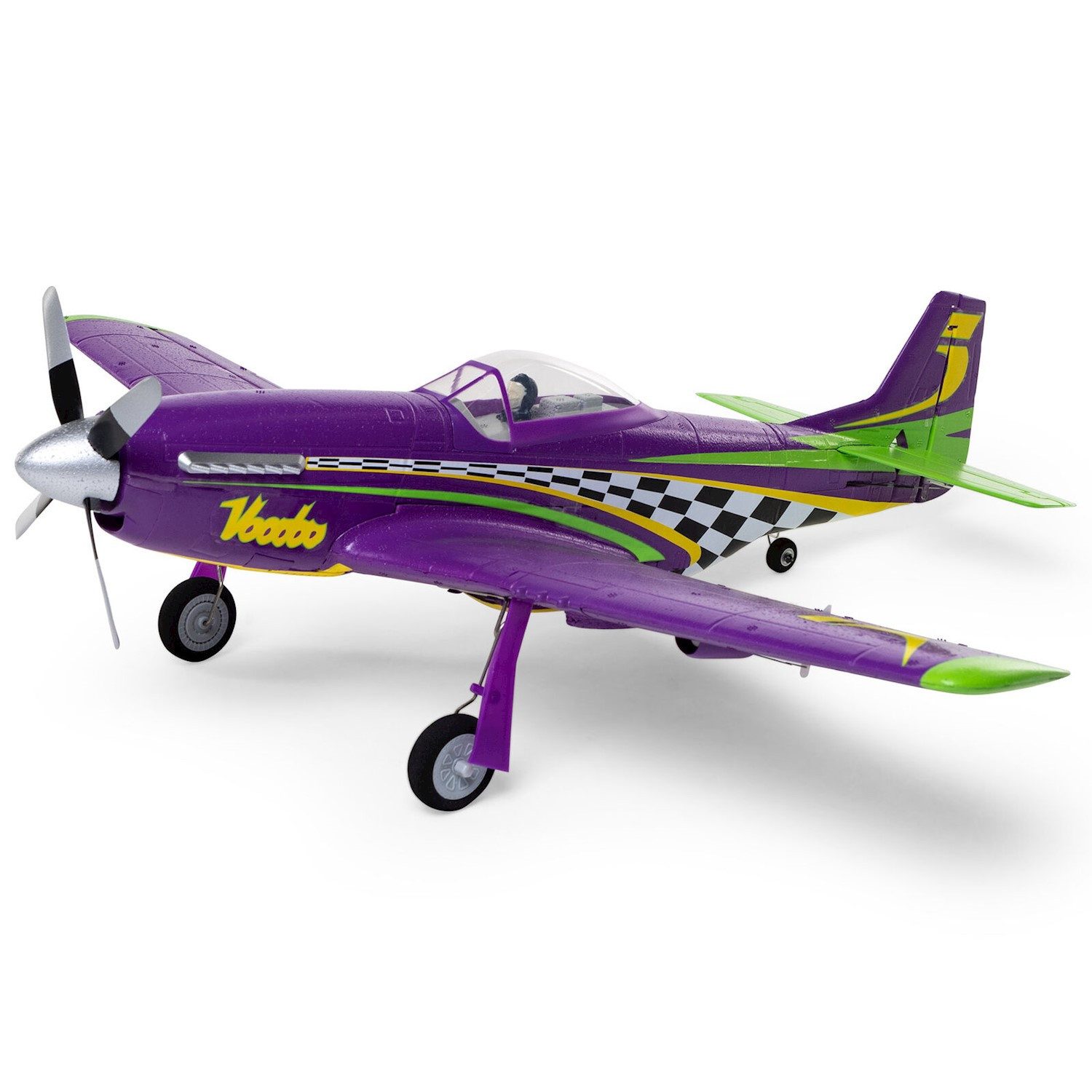 RC-Flugzeug E-flite RC Flugzeug UMX P-51 Voodoo BNF mit AS3X und Safe Technik