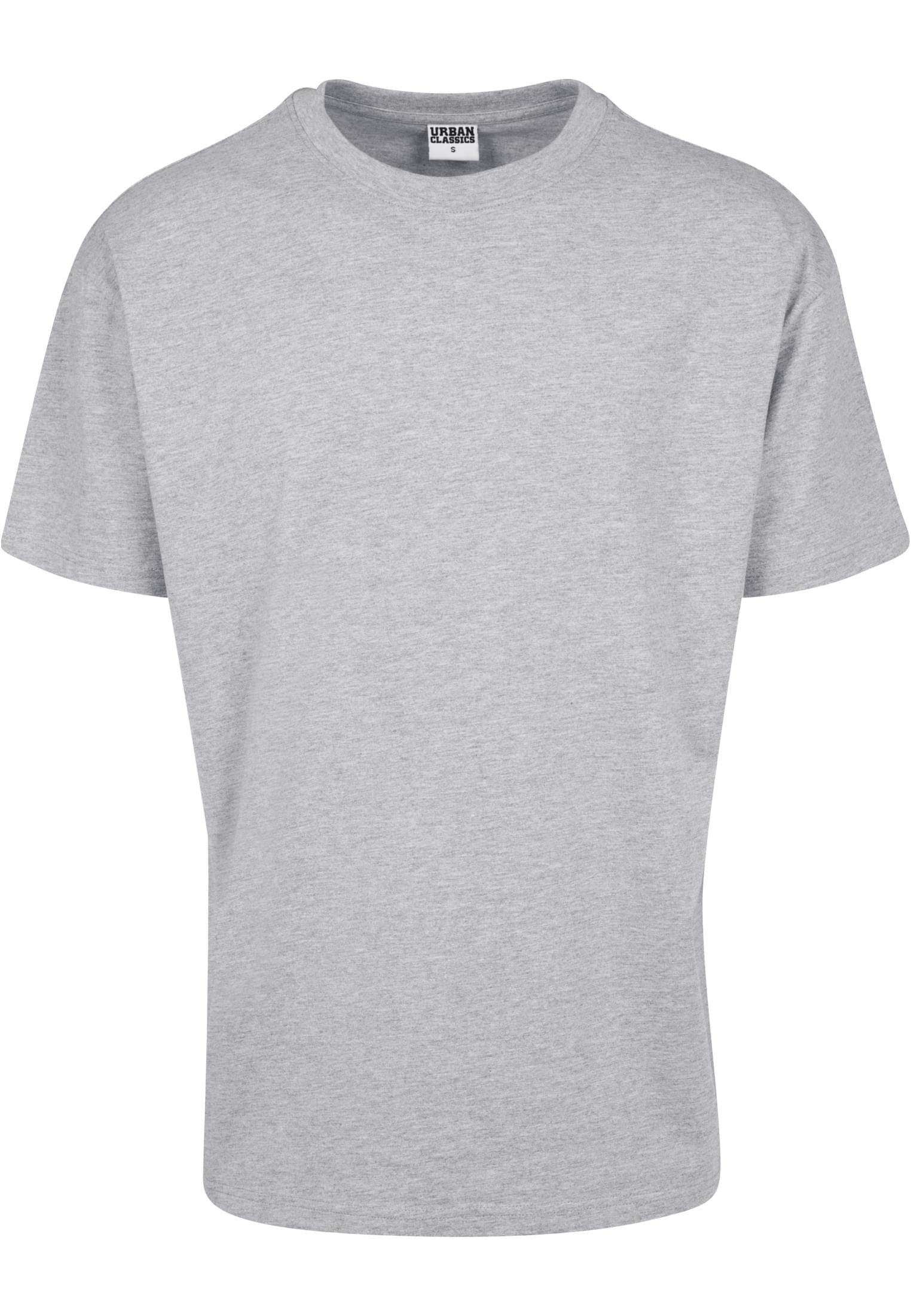 URBAN CLASSICS Oversized Herren grey Tee T-Shirt Heavy (1-tlg)