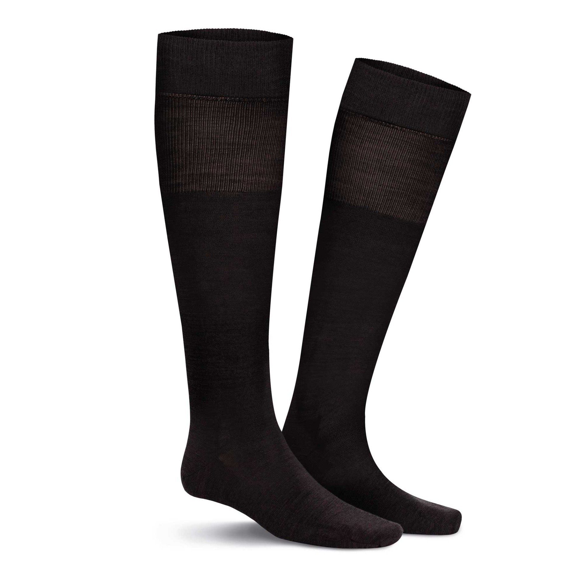 KUNERT Kniestrümpfe Gary (1-Paar) Klimaausgleich durch einen Mix aus Baum- und Schurwolle