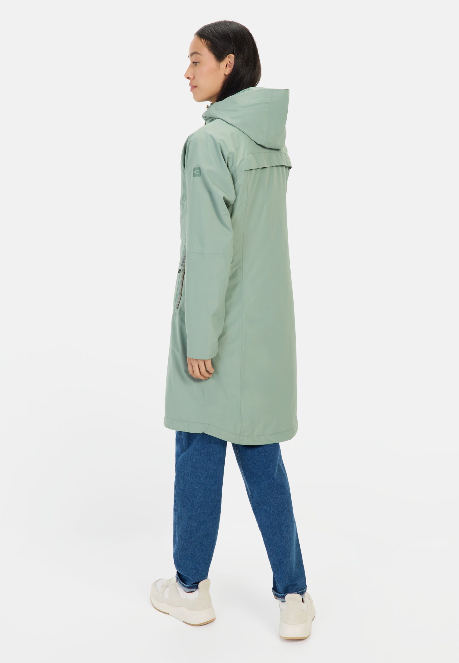 camel active Funktionsmantel mit Kapuze Langarm Kapuze Kapuze günstig online kaufen