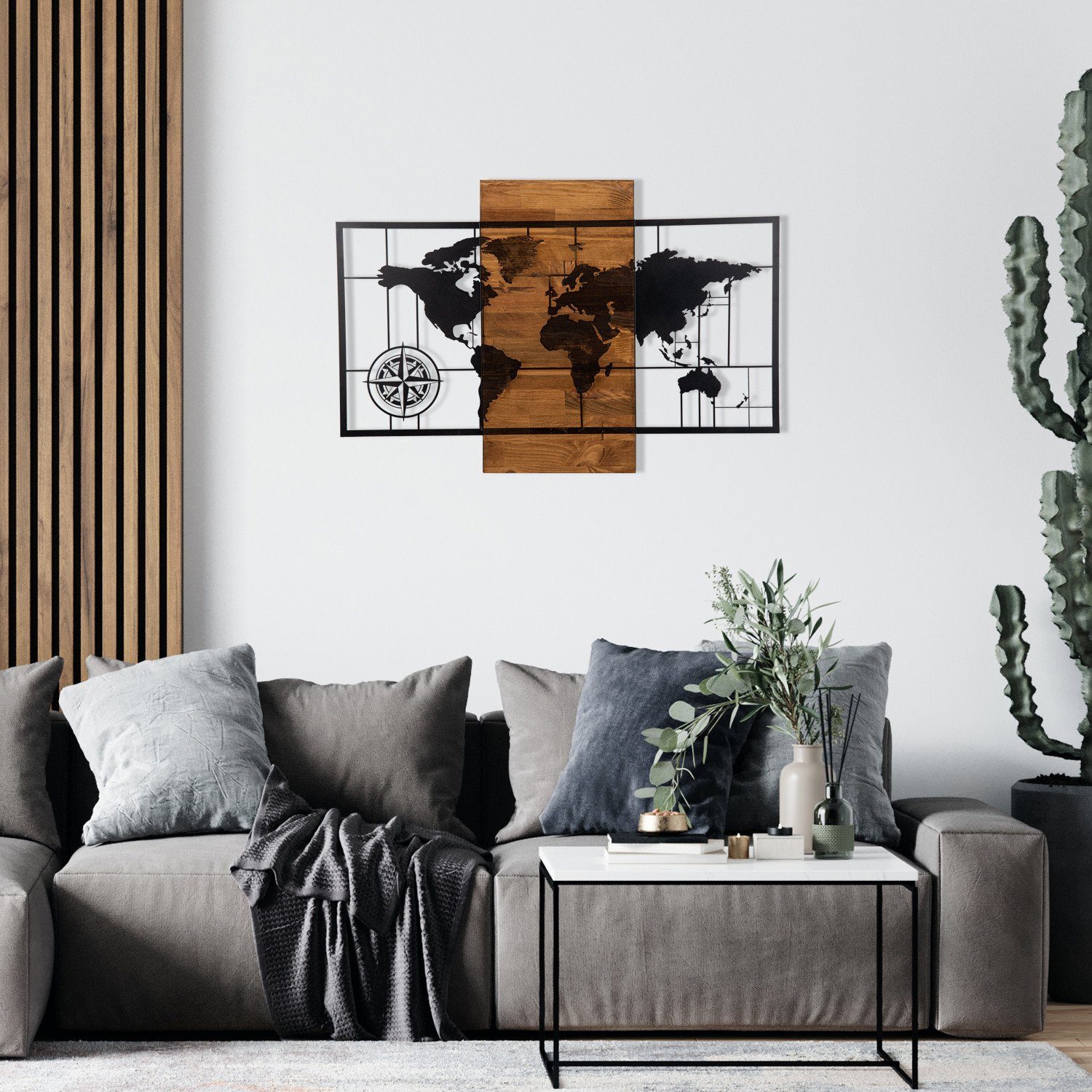 Wallity Wanddekoobjekt 100% METAL (Thickness: 1,2 günstig online kaufen