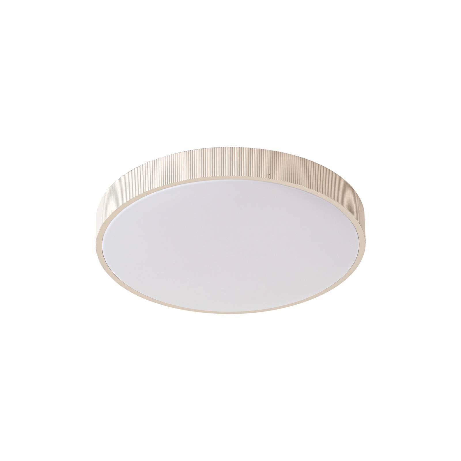 Lindby Deckenleuchten Zylo, LED, Kunststoff Creme Farbwechsel warmweiß / tageslicht IP20, LED 33 W gesamt, Farbwechsel warmweiß / tageslicht