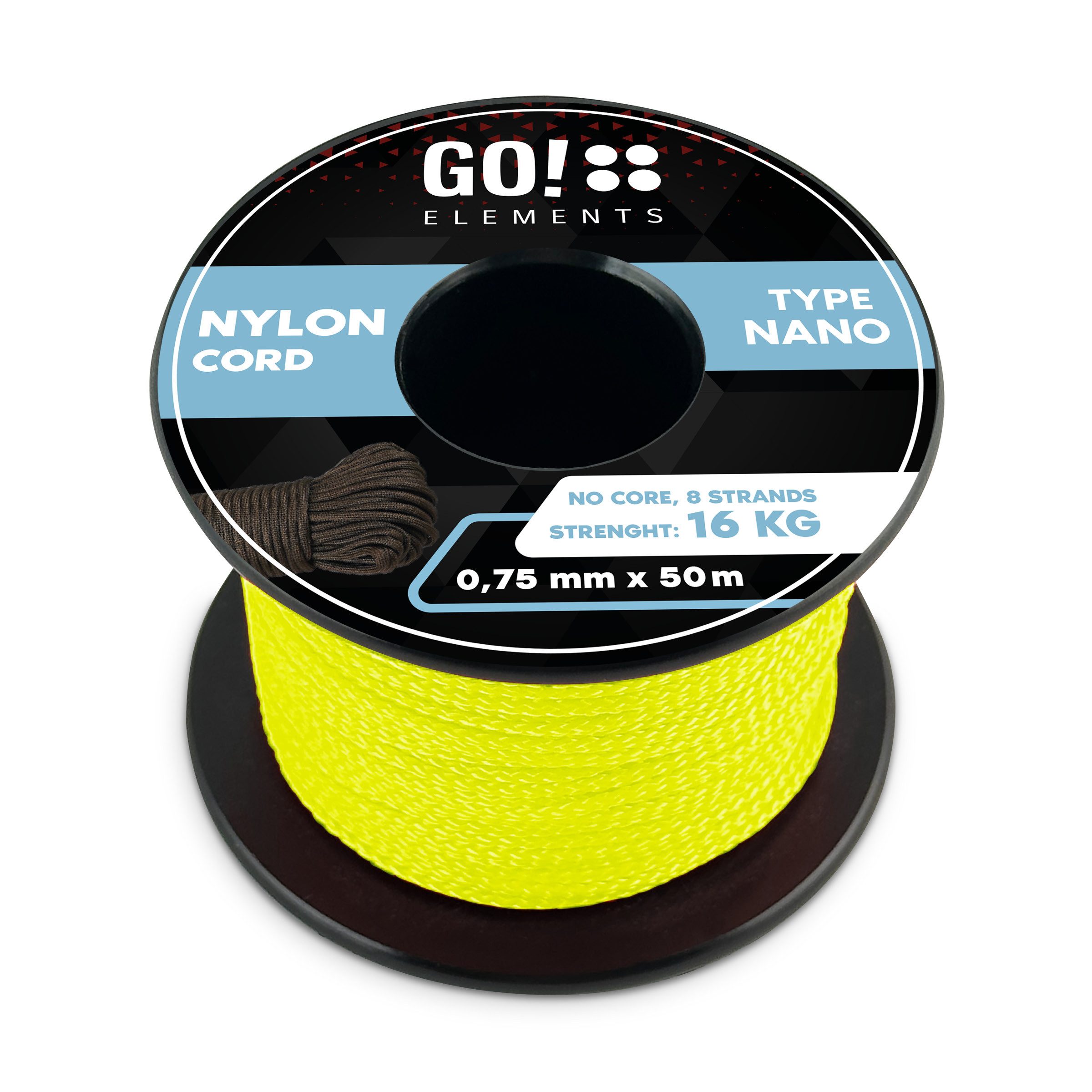 GO!elements Nano Cord - 0,75mm Seil