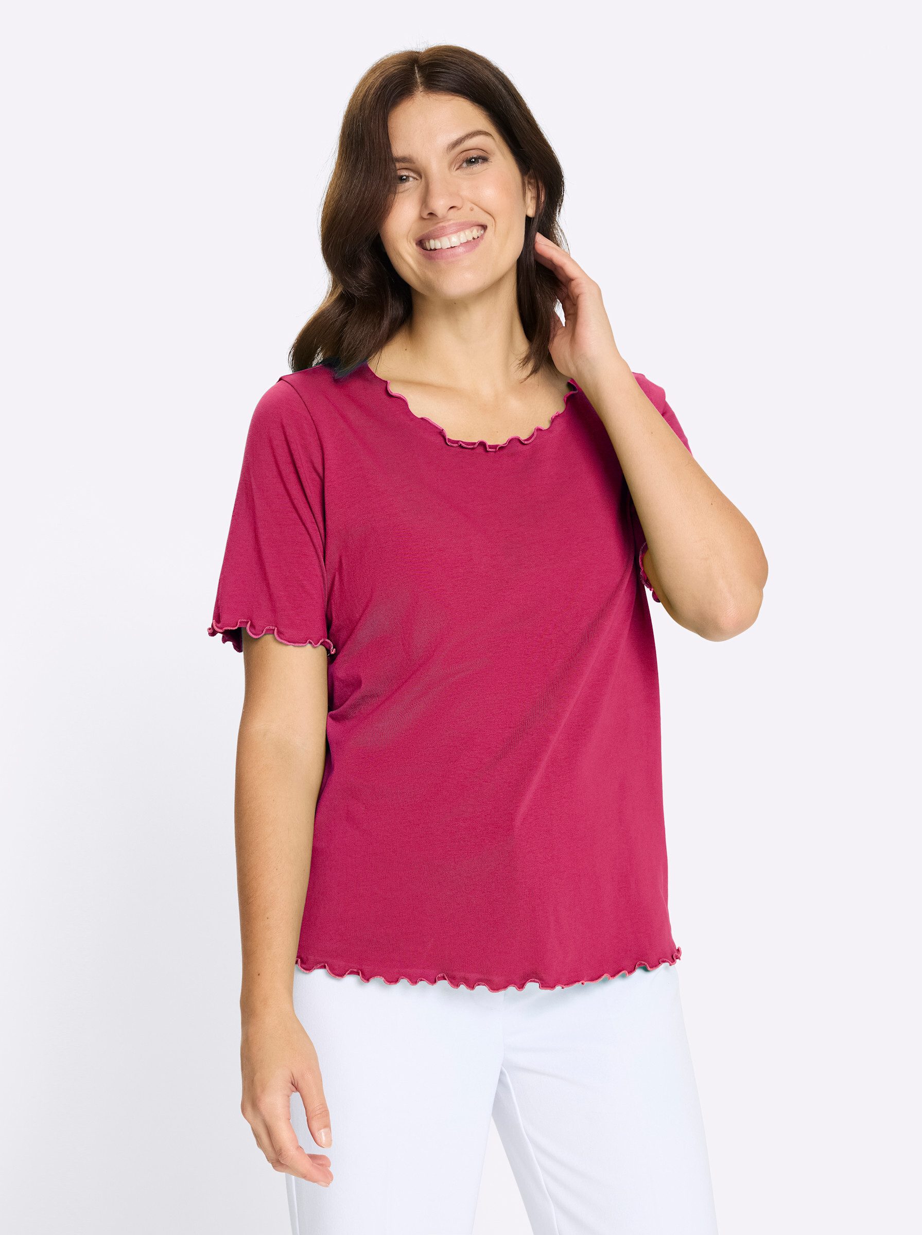 Sieh an! T-Shirt Kurzarm-Shirt Kurzarm