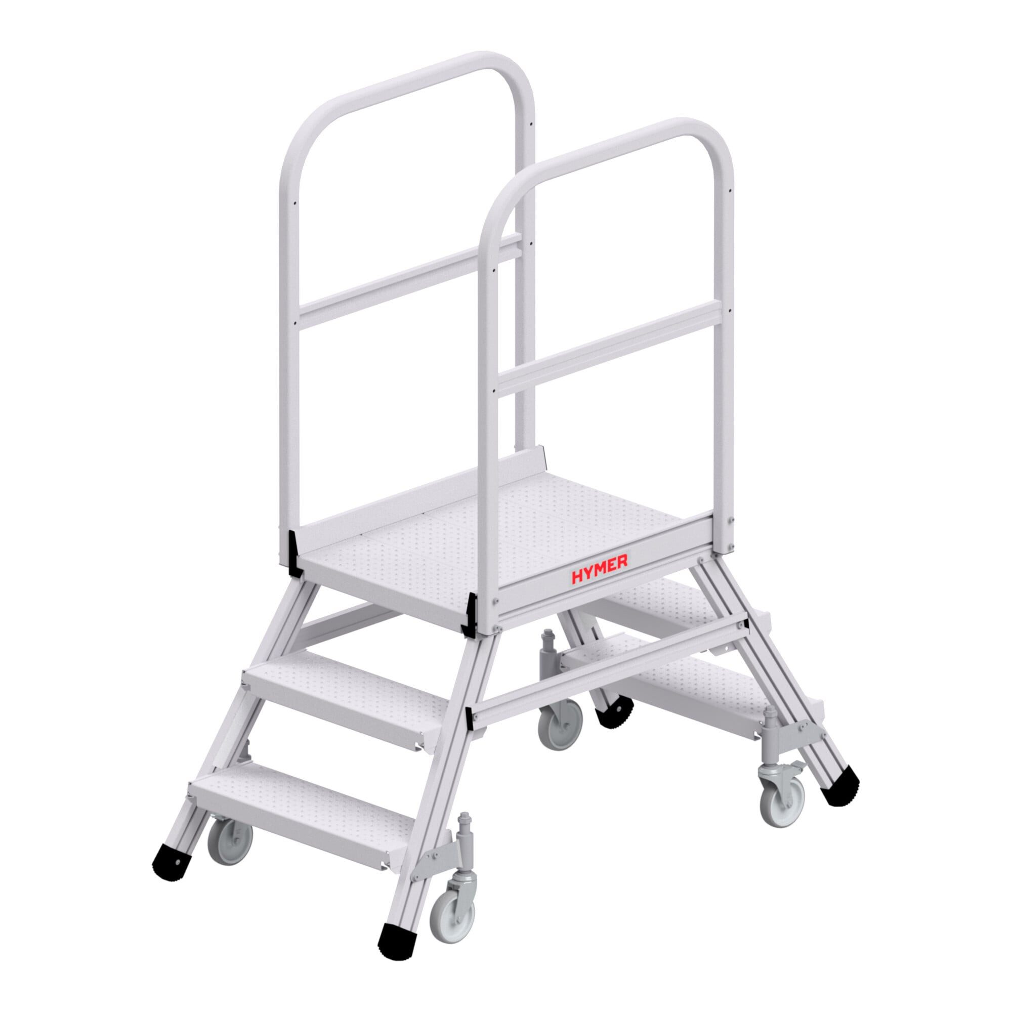 Hymer Treppenstufe Hymer Podesttreppe R13 fahrbar, beidseitig begehbar, 2x3 Stufen, Stand