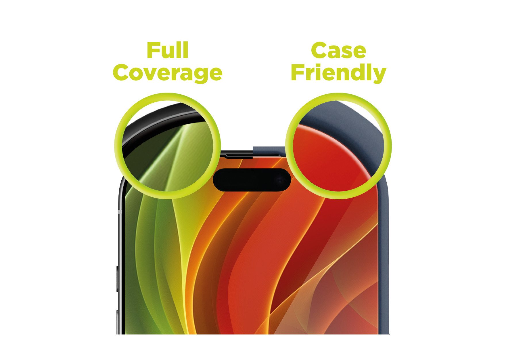 Mobile Origin Displayschutzfolie 2x Displayschutz für iPhone 17 Pro Max Schutzglas Panzerfolie, 2 Stück, Tempered Glass, Anti-Fingerabdruck, Case Friendly, Hartglas